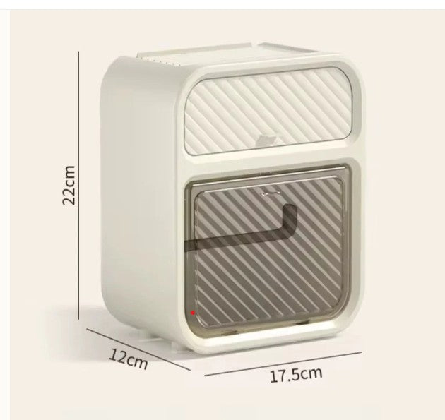 Organizador y Dispensador de Baño con Cajón Oculto