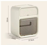 Organizador y Dispensador de Baño con Cajón Oculto